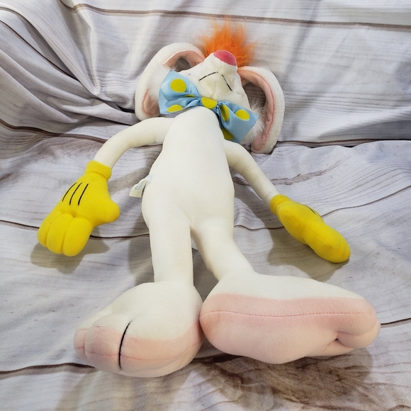 ๐SOLD๐ Playskool Roger Rabbit Plush Stuffed Animal 19 Inch 1988 No Overalls - Picture 5 of 9